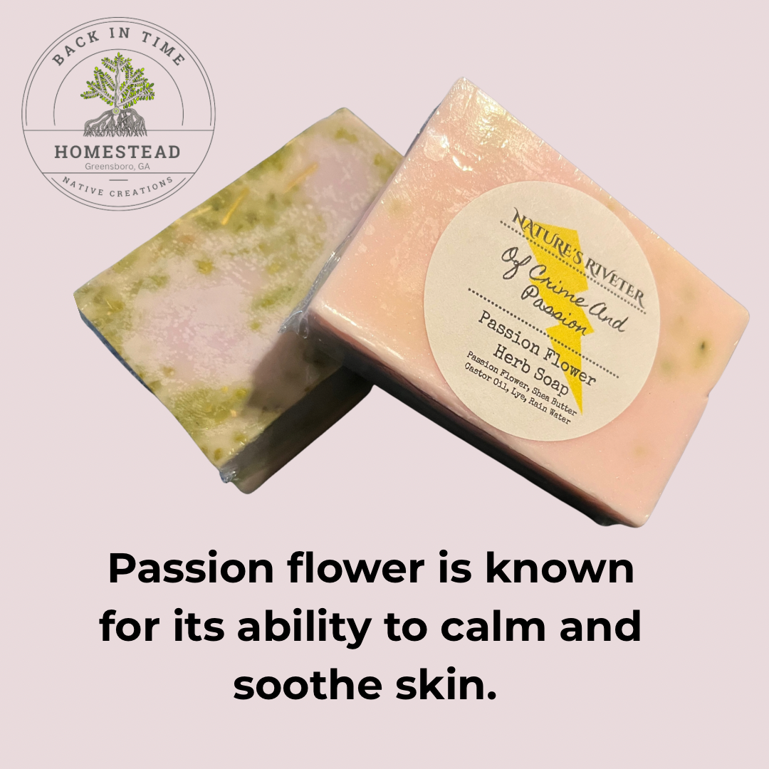 Passion Flower Herbal Soap