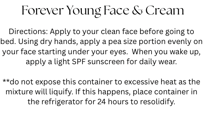 Forever Young Whipped Tallow Face & Eye Cream
