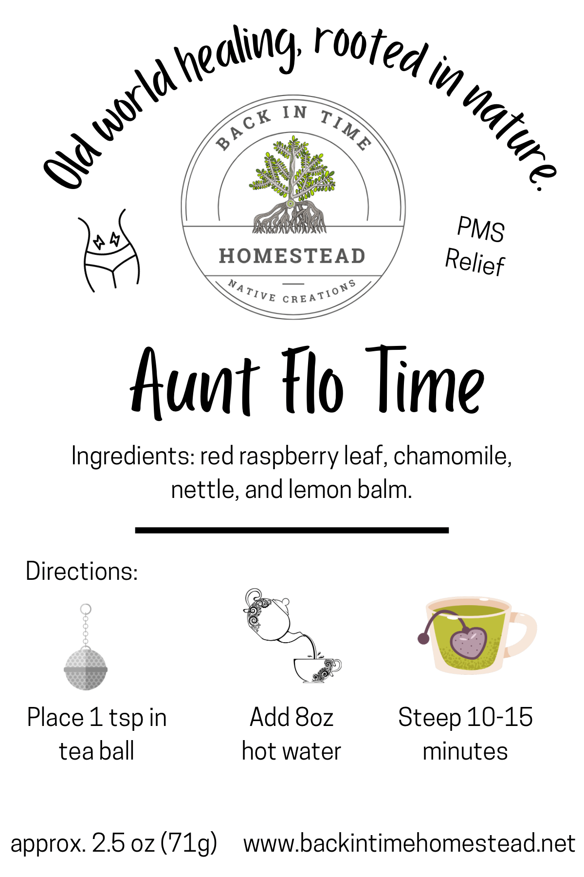 Aunt Flo Time Loose Leaf Tea
