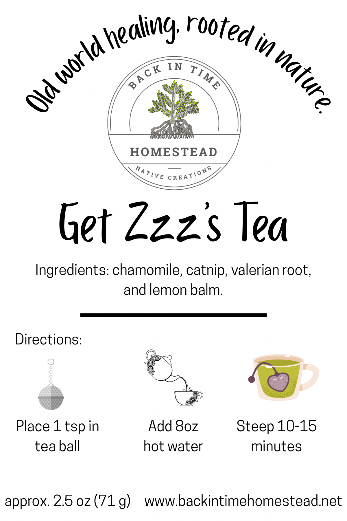 Get Zzz's Loose Leaf Tea
