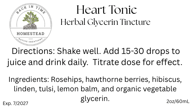 Heart Tonic Glycerin Tincture