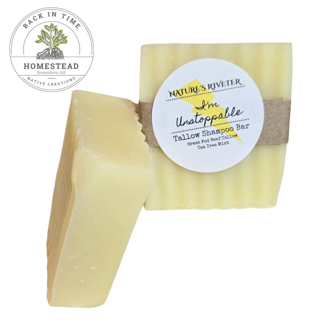 I'm Unstoppable (Tea Tree) Tallow Shampoo Bar