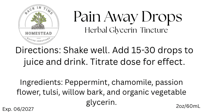Pain Away Glycerin Tincture