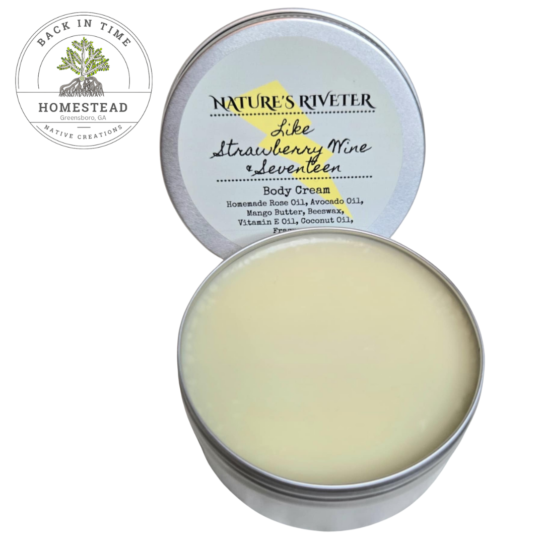 Like Strawberry Wine, Seventeen Body Cream