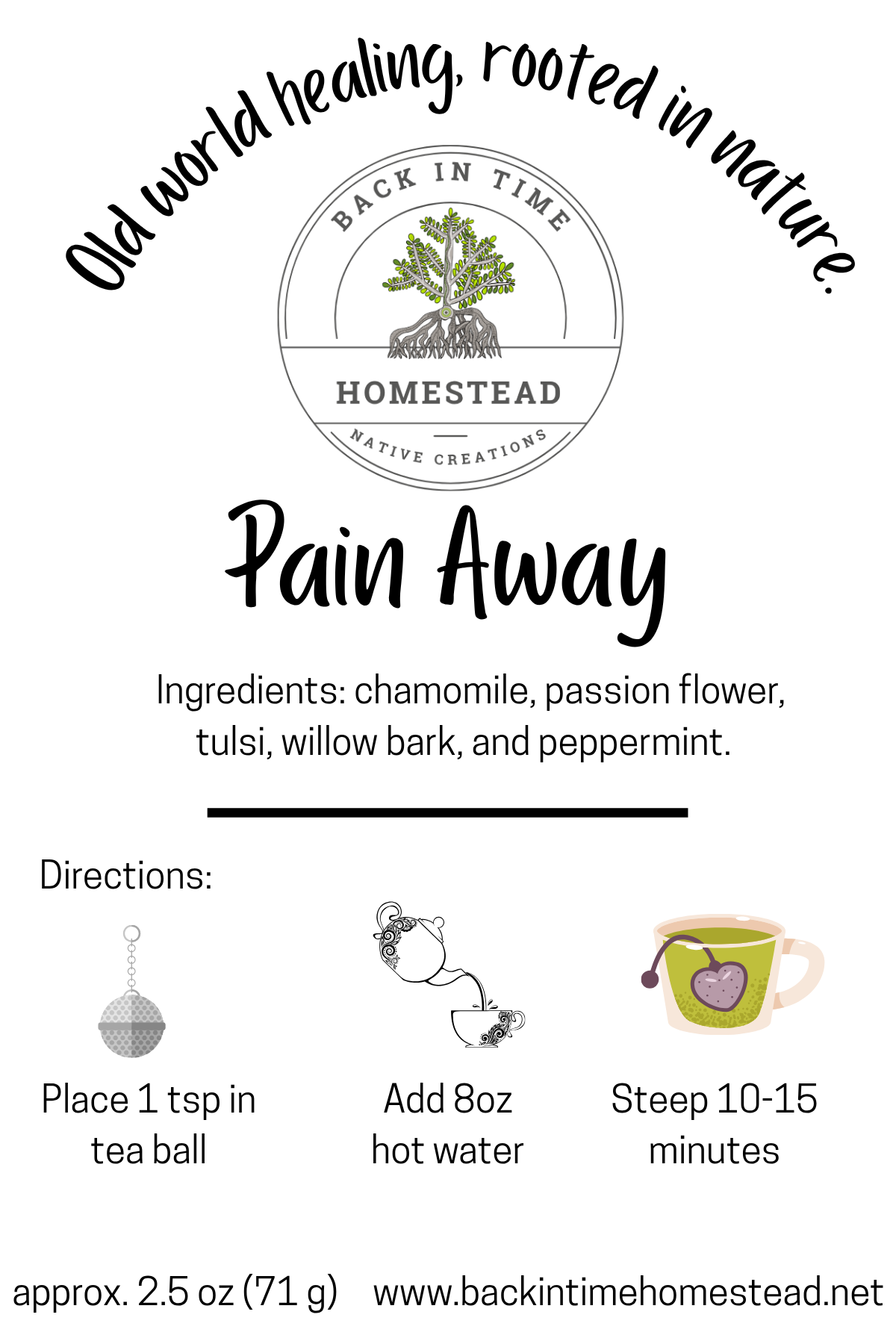 Pain Away Loose Leaf Tea