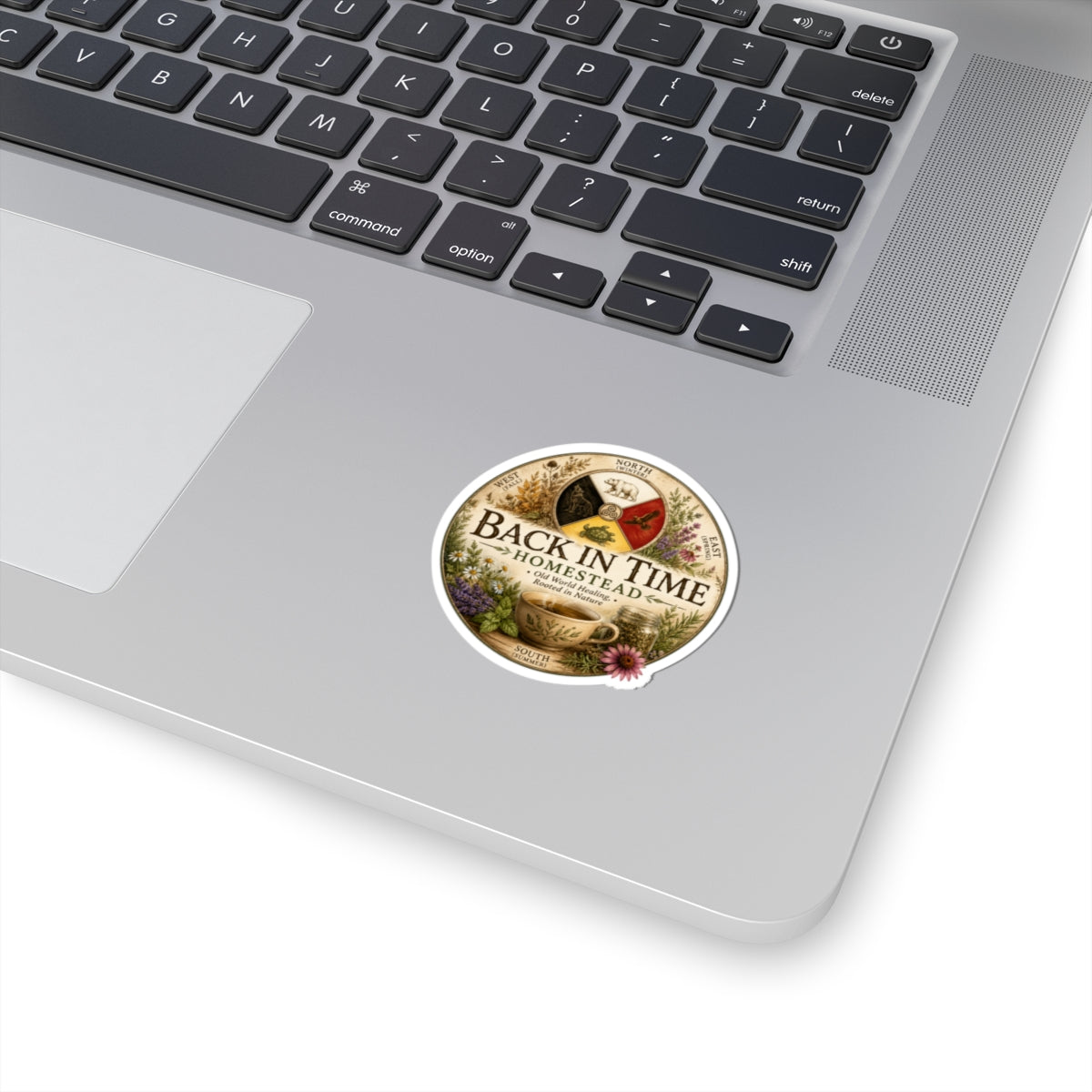 Back in Time Homestead Kiss-Cut Sticker