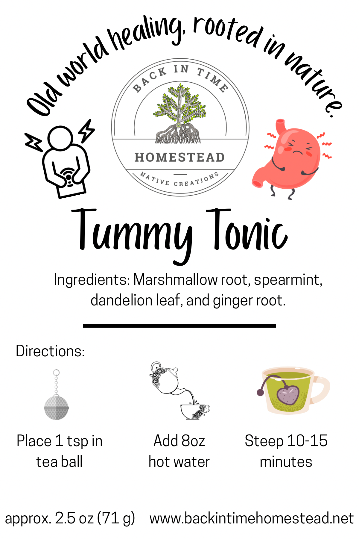 Tummy Tonic Loose Leaf Tea
