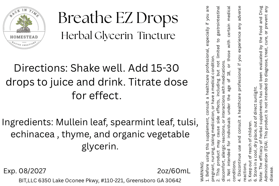 Breathe EZ Glycerin Tincture