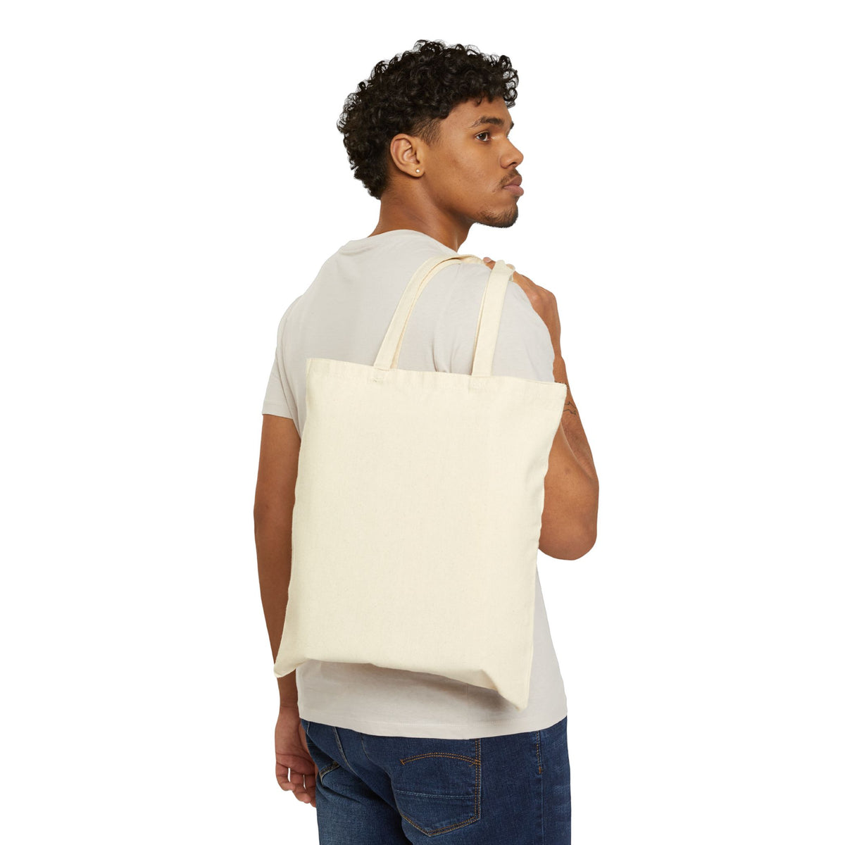 Back in Time Homestead Vintage Farmhouse Canvas Tote Bag