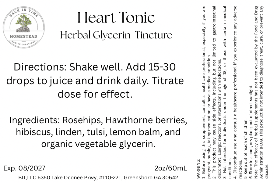 Heart Tonic Glycerin Tincture