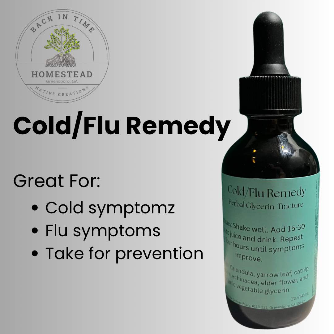 Cold/ Flu Remedy Glycerin Tincture
