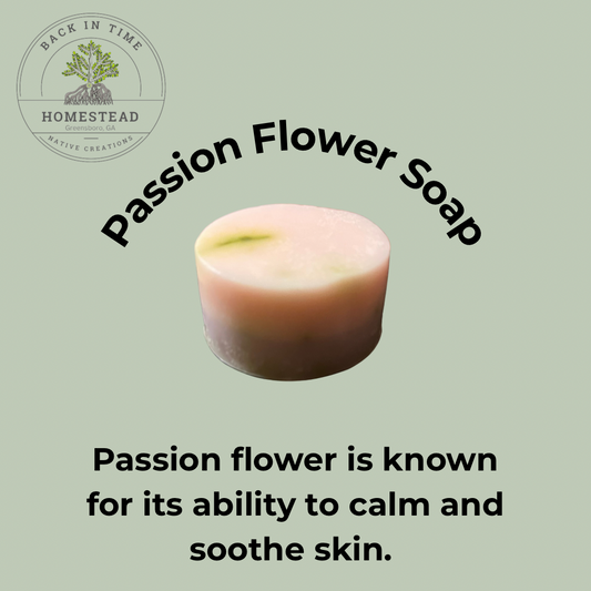 Passion Flower Soap (small)