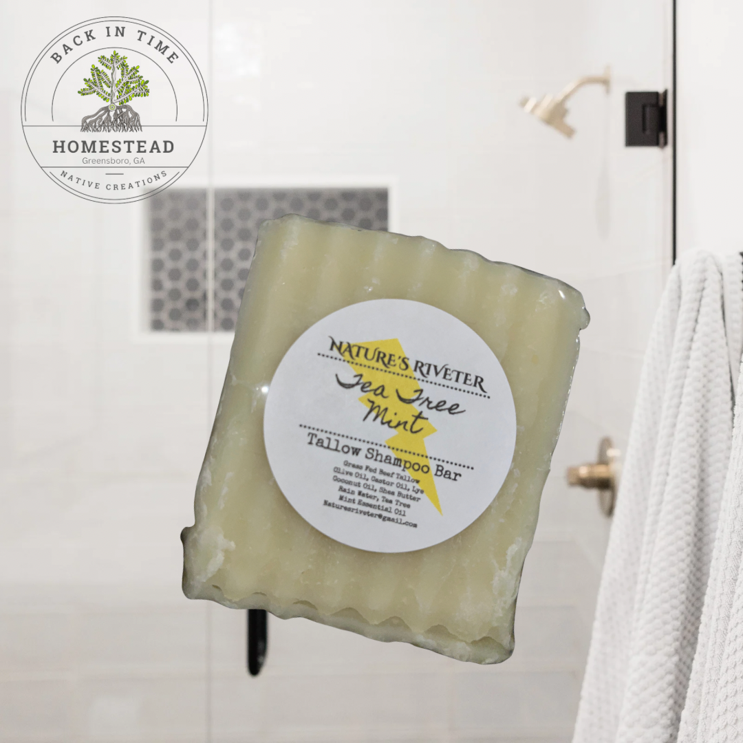 Tea Tree Mint Tallow Shampoo Bar