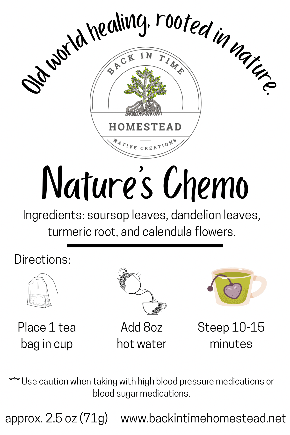 Nature’s Chemo Tea Bags