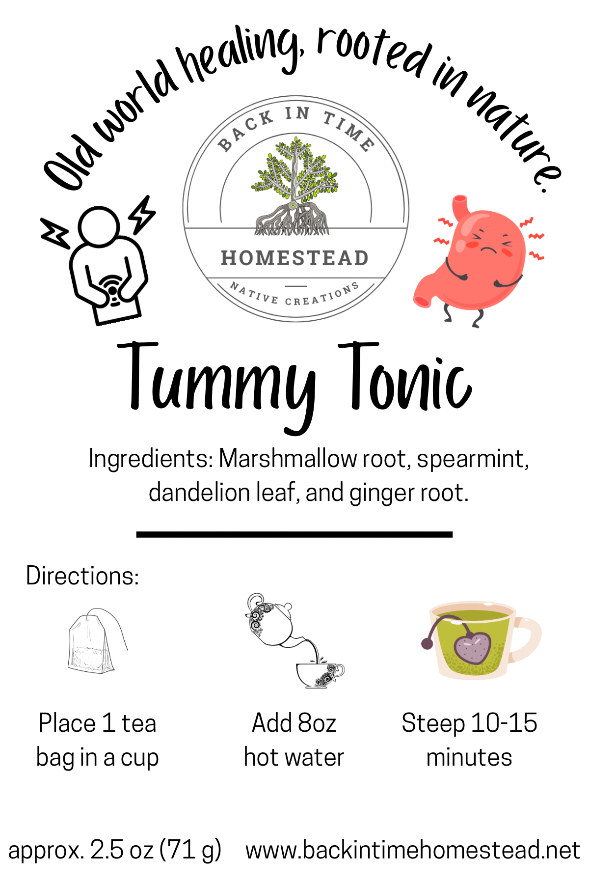 Tummy Tonic Tea Bags