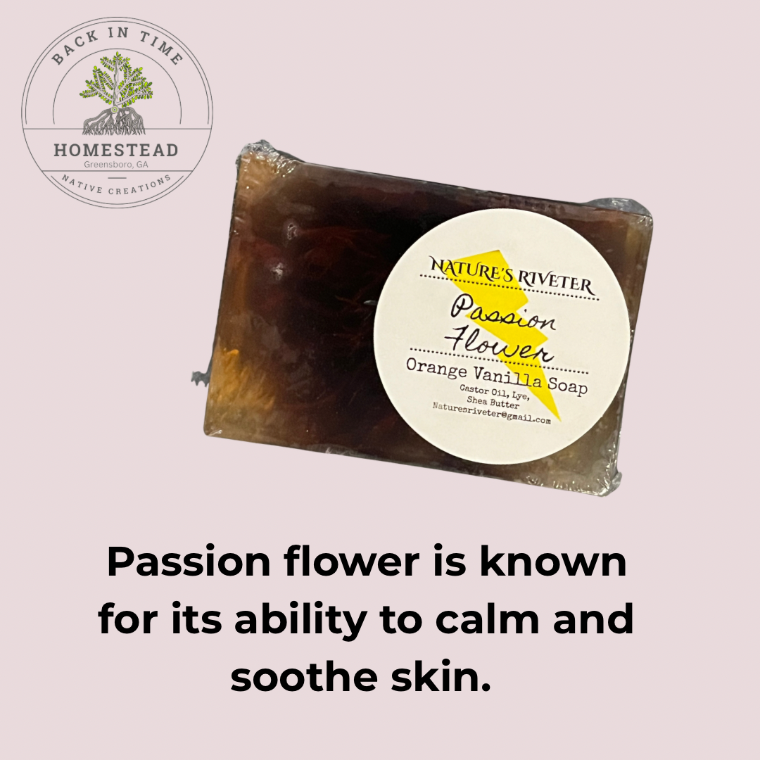 Passion Flower Herbal Soap