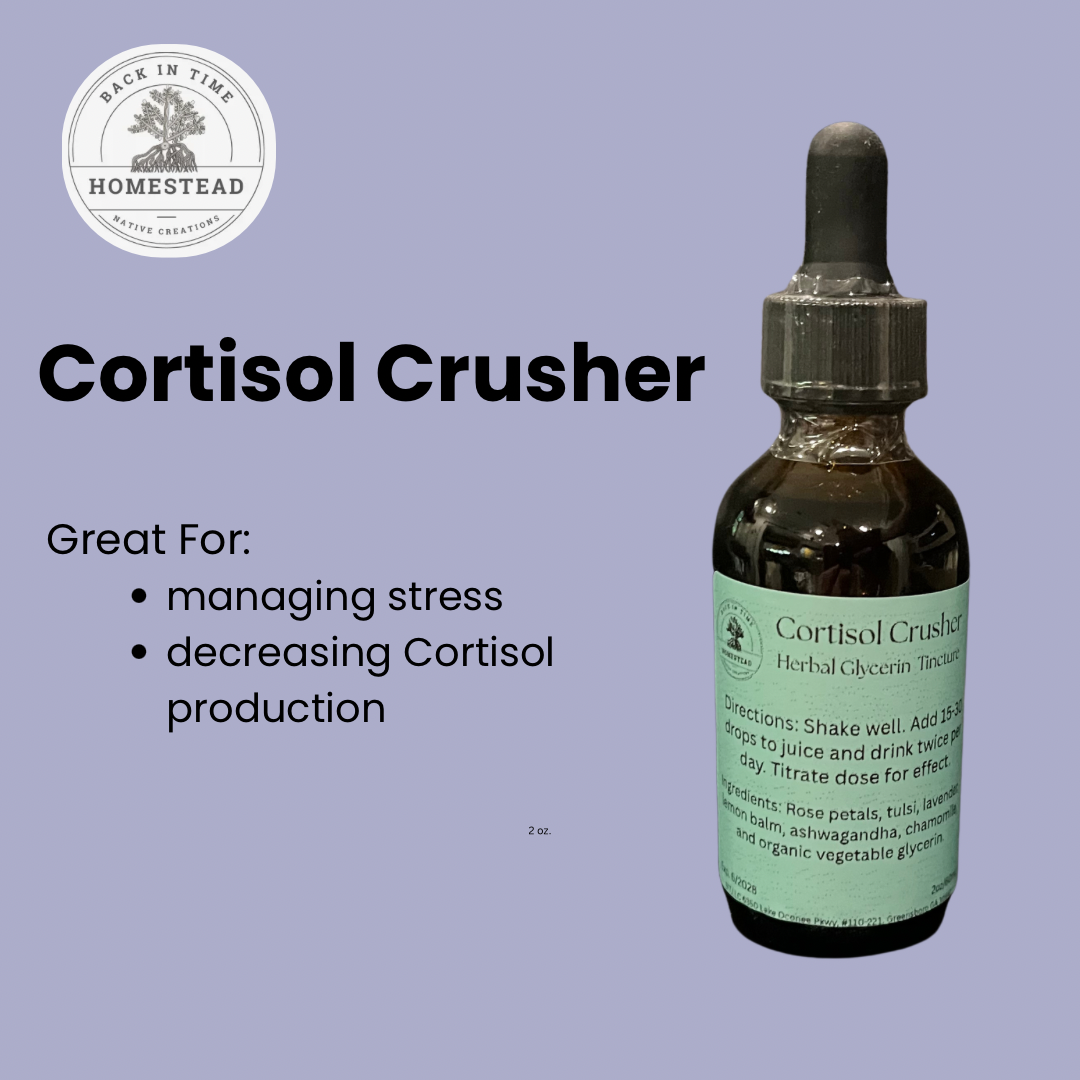 Cortisol Crusher Herbal Glycerine Tincture