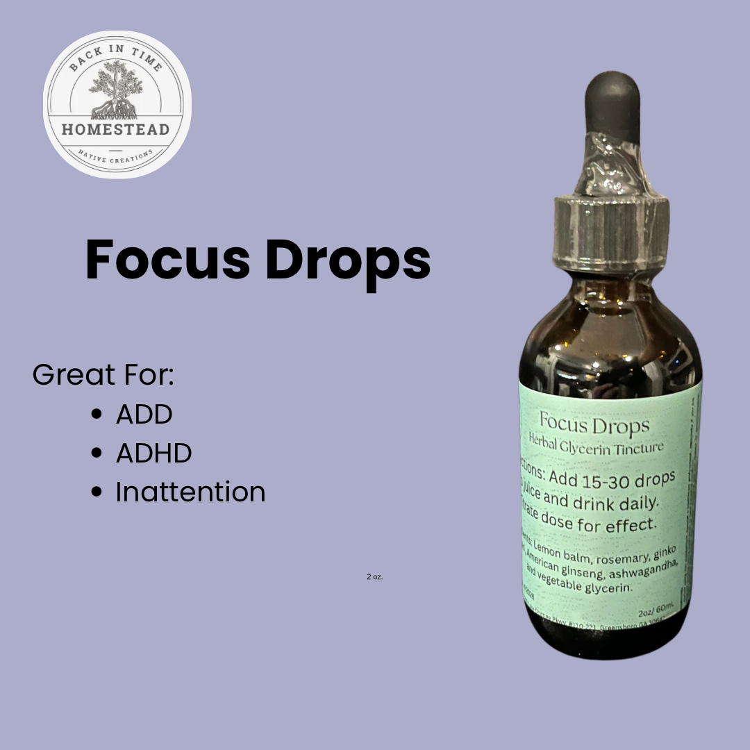 Focus Drops Glycerin Tincture