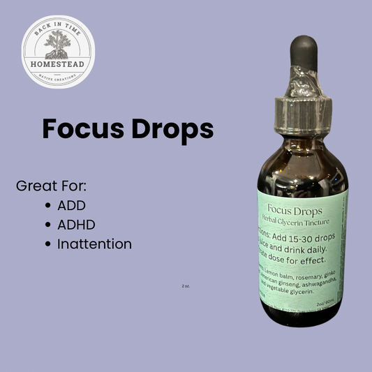 Focus Drops Glycerin Tincture