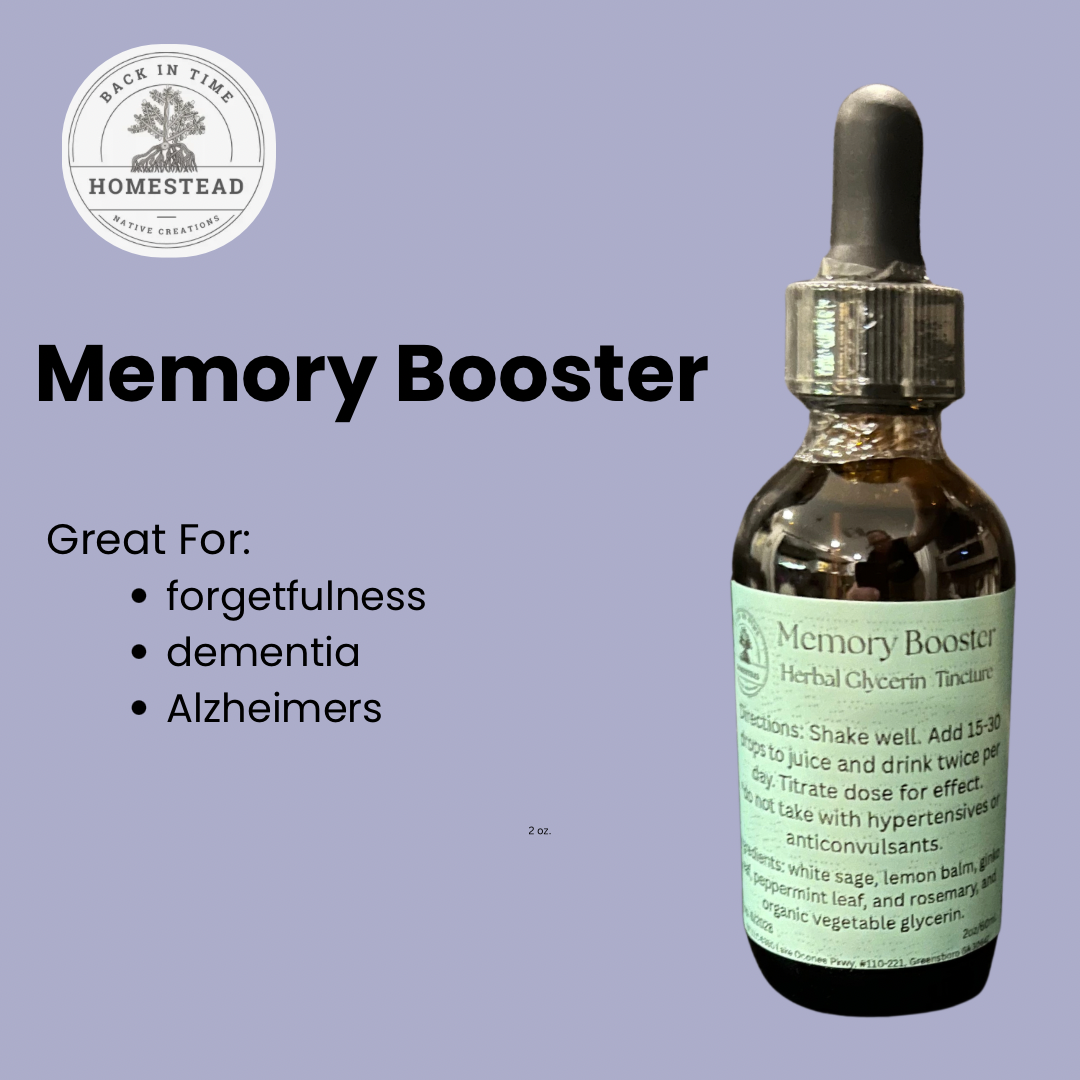 Memory Booster Herbal Glycerin Tincture
