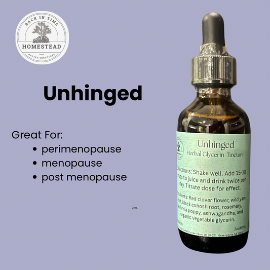 Unhinged Herbal Glycerine Tincture