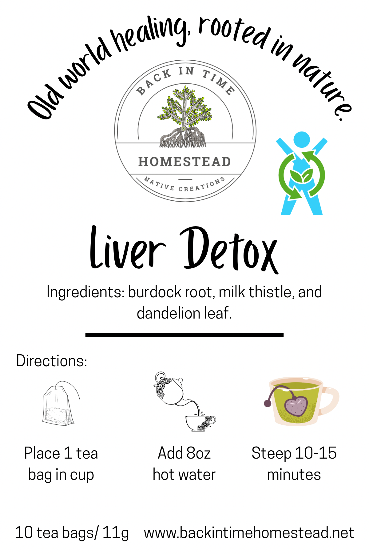 Liver Detox Tea Bagd