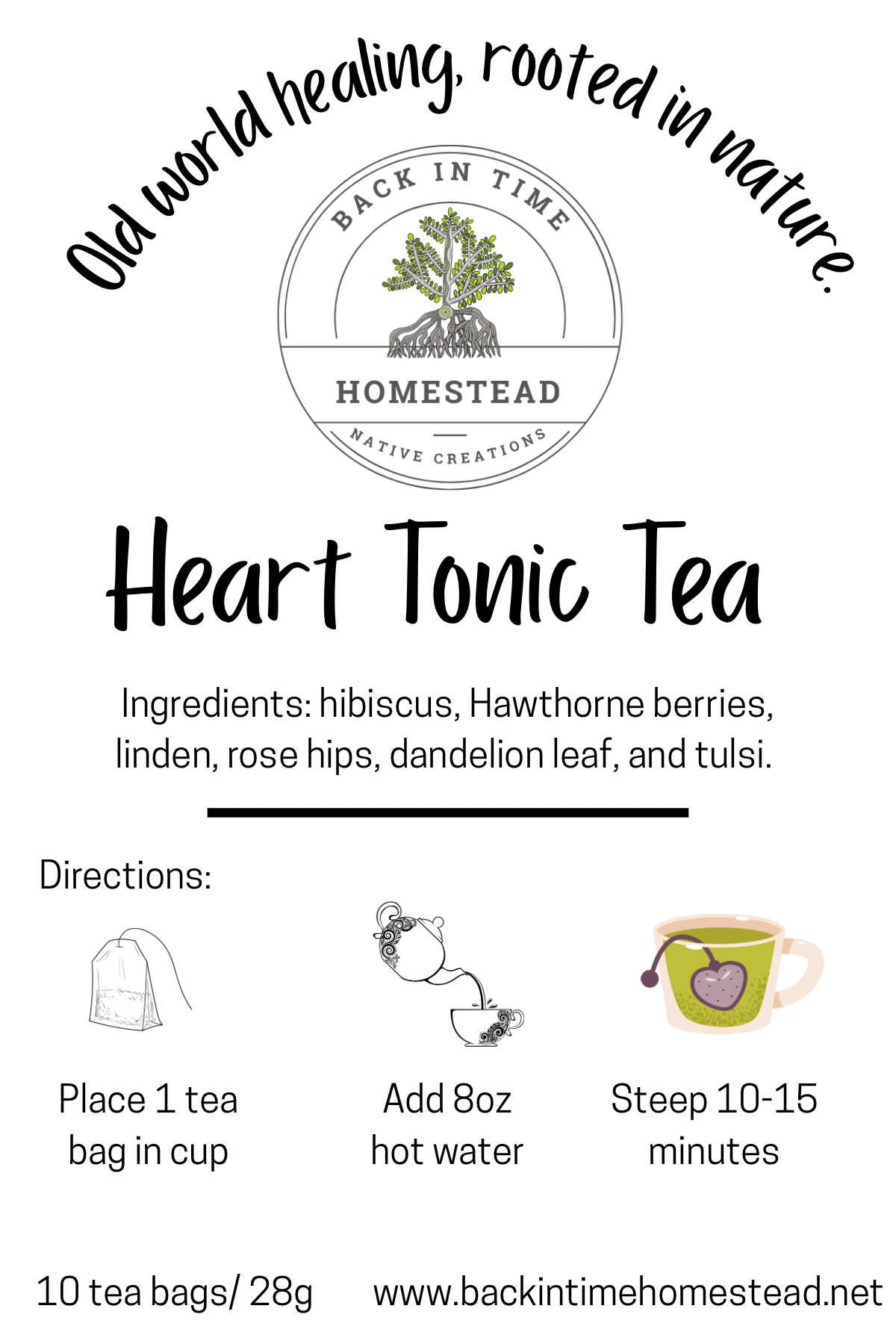 Heart Tonic Tea Bags