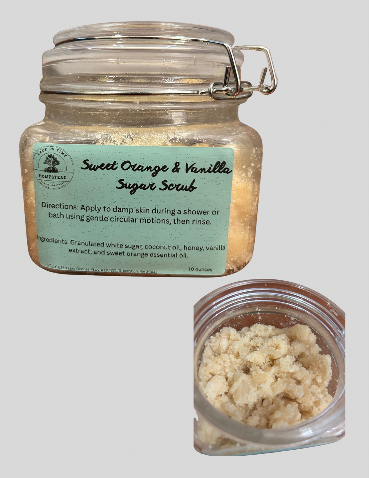 Sweet Orange & Vanilla Sugar Scrub