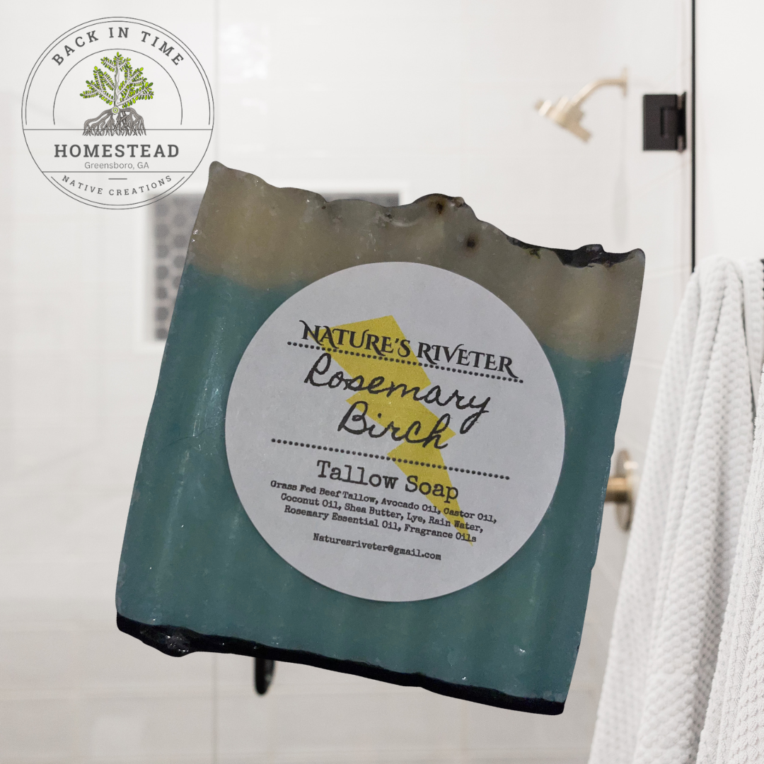 Rosemary Birch Tallow Soap