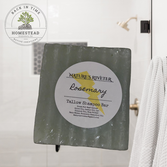 Rosemary Tallow Shampoo Bar