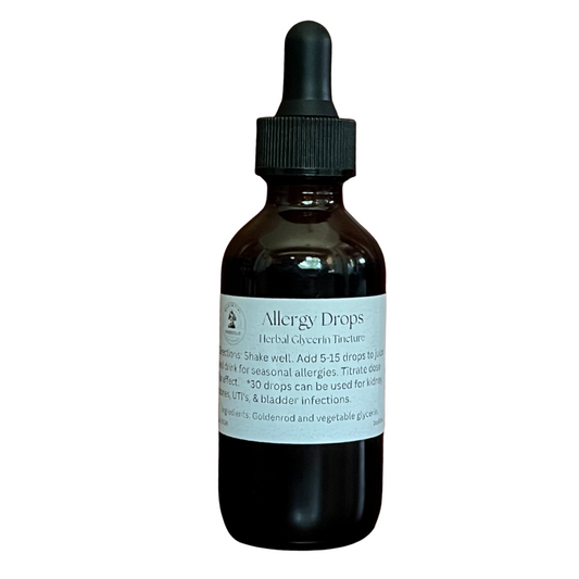 Goldenrod Allergy Drops Glycerin Tincture