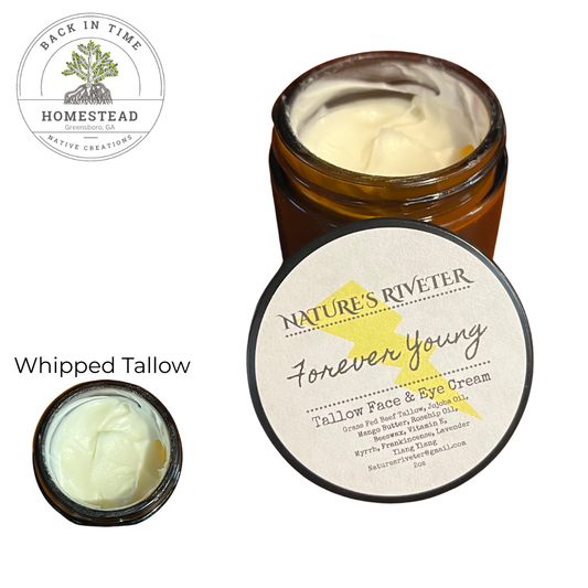 Forever Young Whipped Tallow Face & Eye Cream